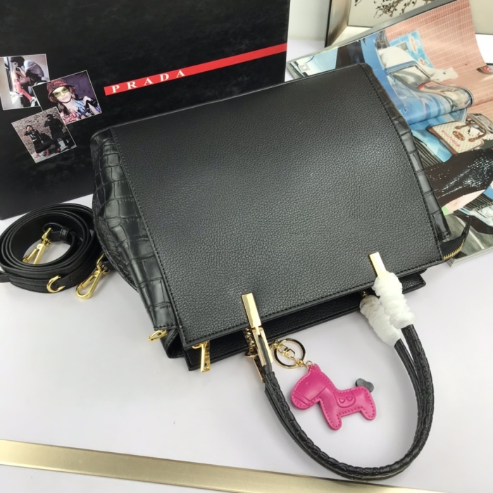  Arrenfashion P*rada Top Bag 30*23*13cm