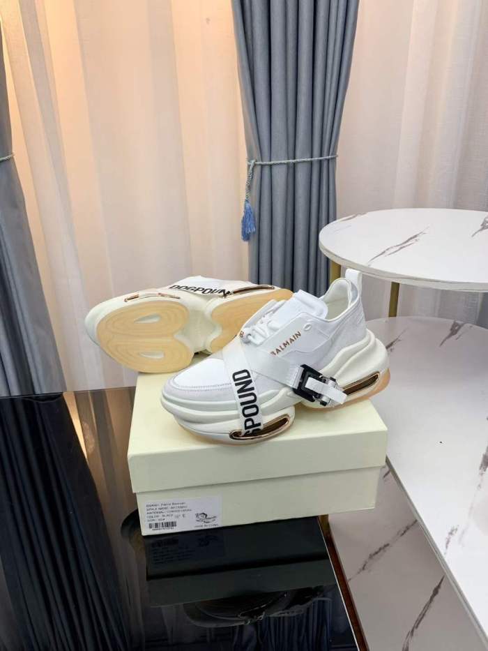 Men Women B*almain Top Sneakers (Arrenfashion)