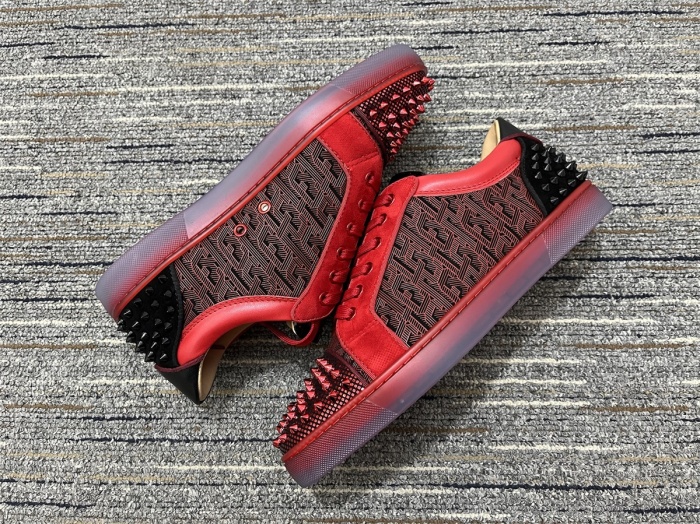  Arrenfashion Men C*hristian L*ouboutin Low Top Sneakers