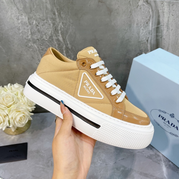 Men Women P*rada Top Sneaker （ Arrenfashion ）