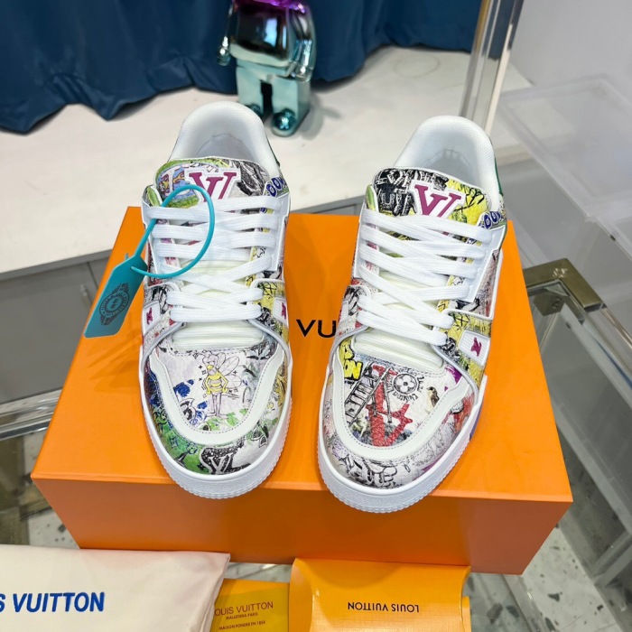 Men Women L*ouis V*uitton Top Sneaker (Arrenfashion)