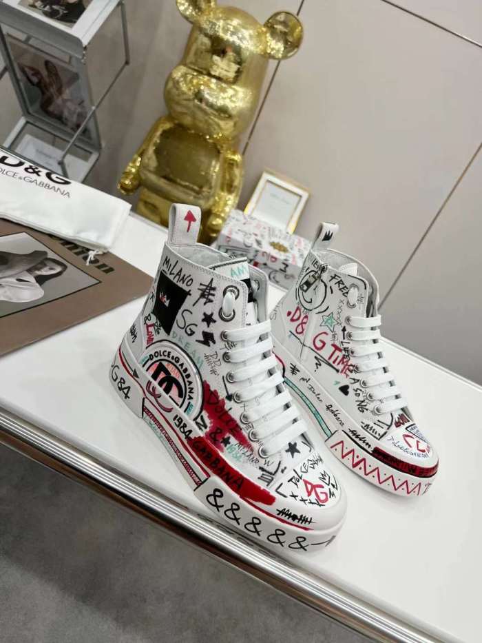 Men Women D*G Top Sneakers (Arrenfashion)