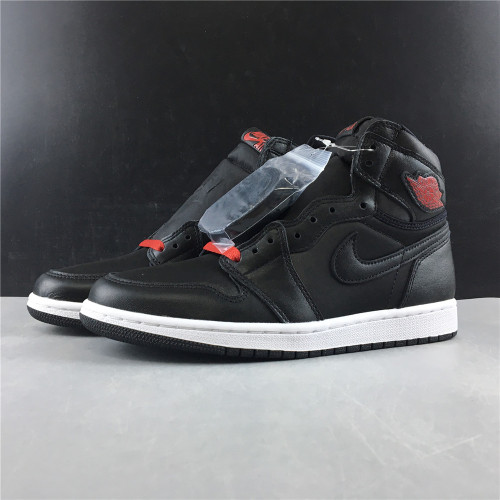  Arrenfashion Air Jordan 1 “Black Satin” 555088-060