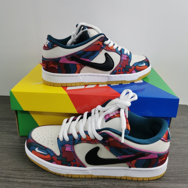  from Arrenfashion Parra X Nike SB Dunk Low DH7695-600