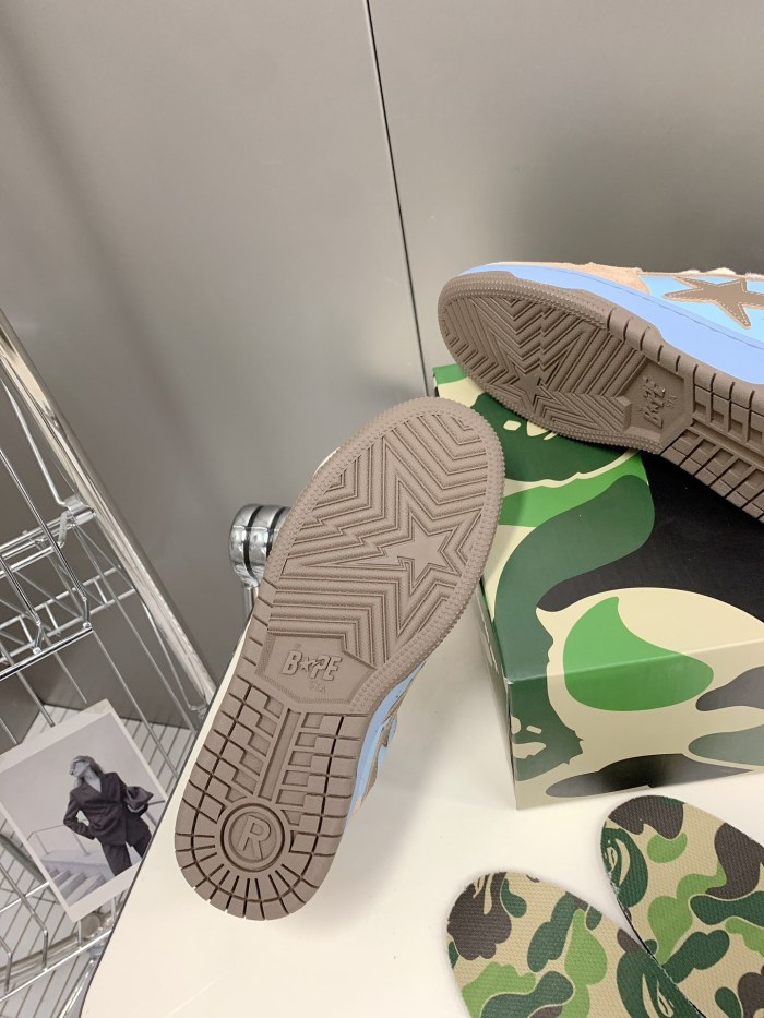 arrenfashion Men Women B*ape Top Sneaker