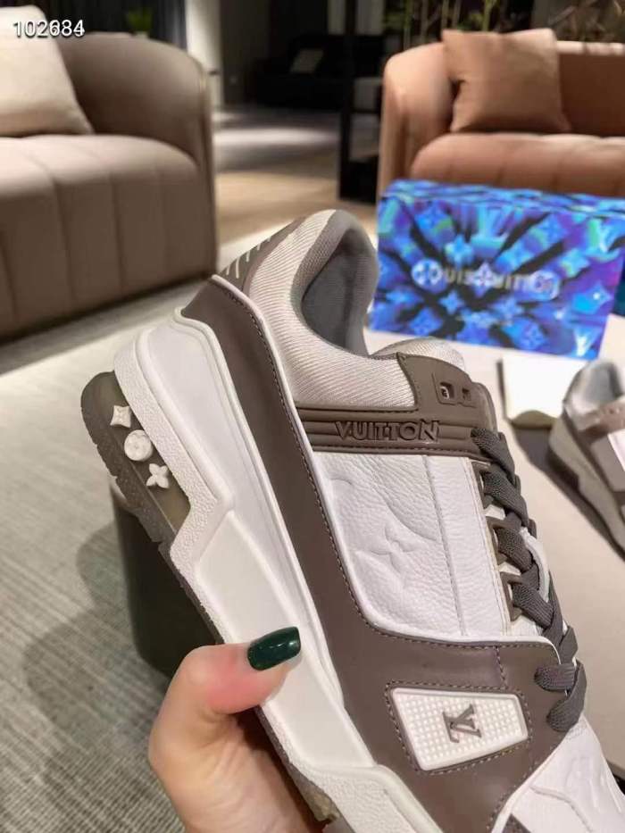  Arrenfashion Men Women L*ouis V*uitton Top Sneaker