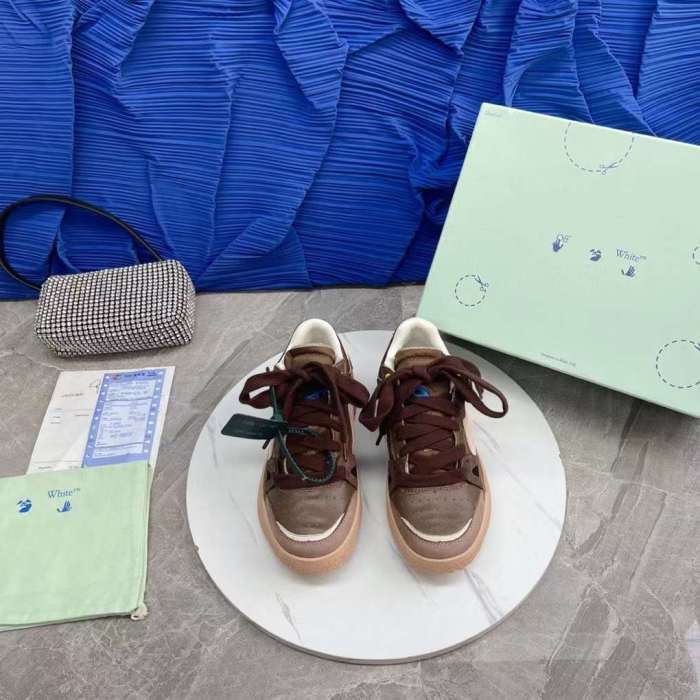 Men Women O*ff W*hite Top Sneakers (Arrenfashion)