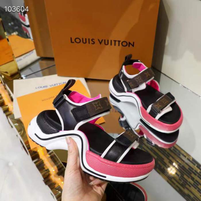  Arrenfashion Women L*ouis V*uitton Top Slippers