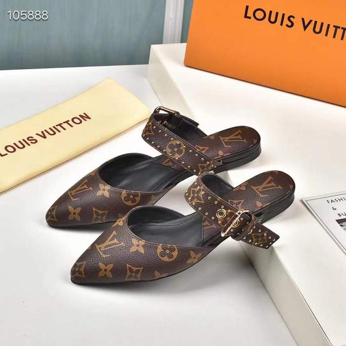  Arrenfashion Women L*ouis V*uitton Top Slippers