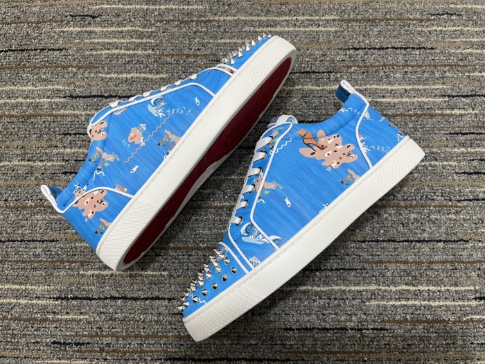  Arrenfashion Men Women C*hristian L*ouboutin Top Sneaker