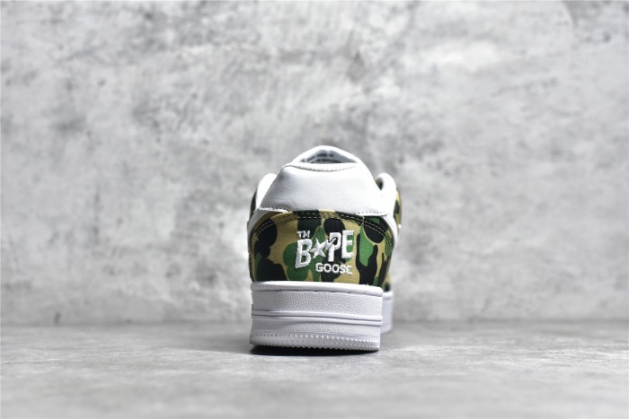 Men Women B*ape sta to low Top Sneaker ( arrenfashion)