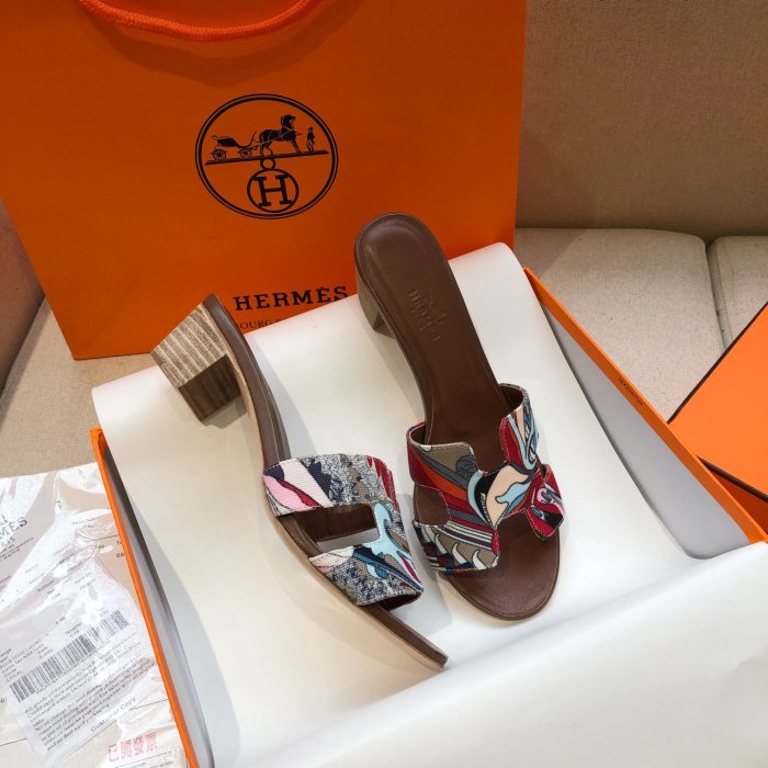  Arrenfashion Women H*ermes Top Sandals