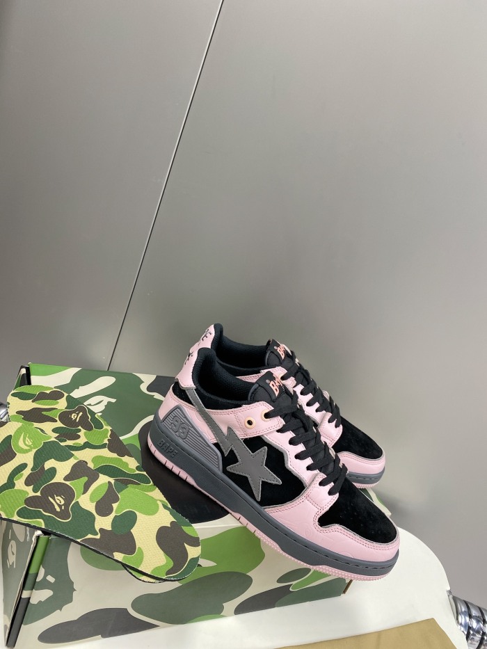 arrenfashion Men Women B*ape Top Sneaker