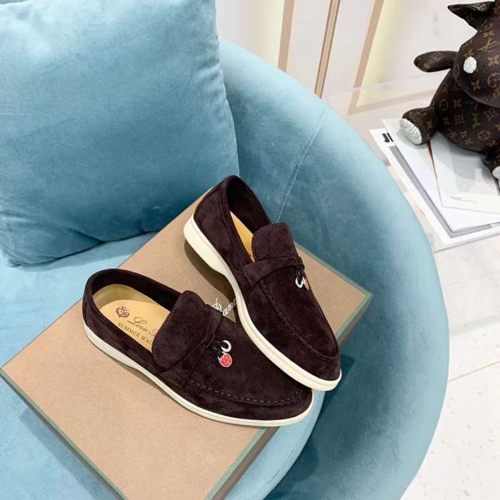 Men Women L*oro P*iana Top Loafer （Arrenfashion）