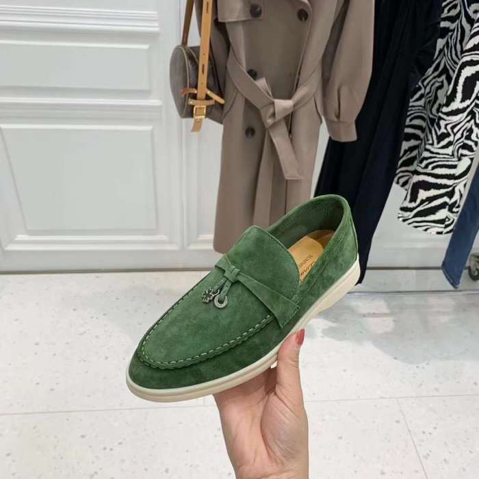 Men Women L*oro P*iana Top Loafer （Arrenfashion）