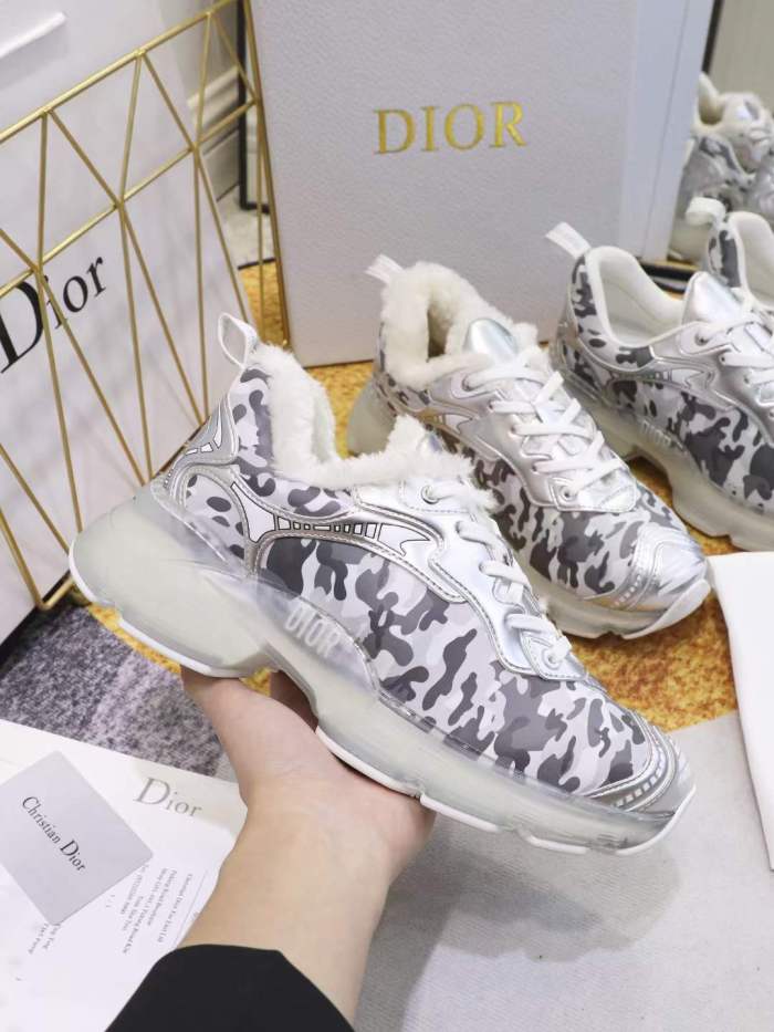 Men Women D*ior Top Sneakers （Arrenfashion）
