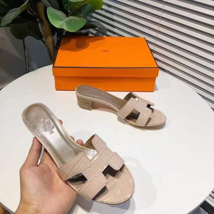  Arrenfashion Women H*ermes Top Sandals