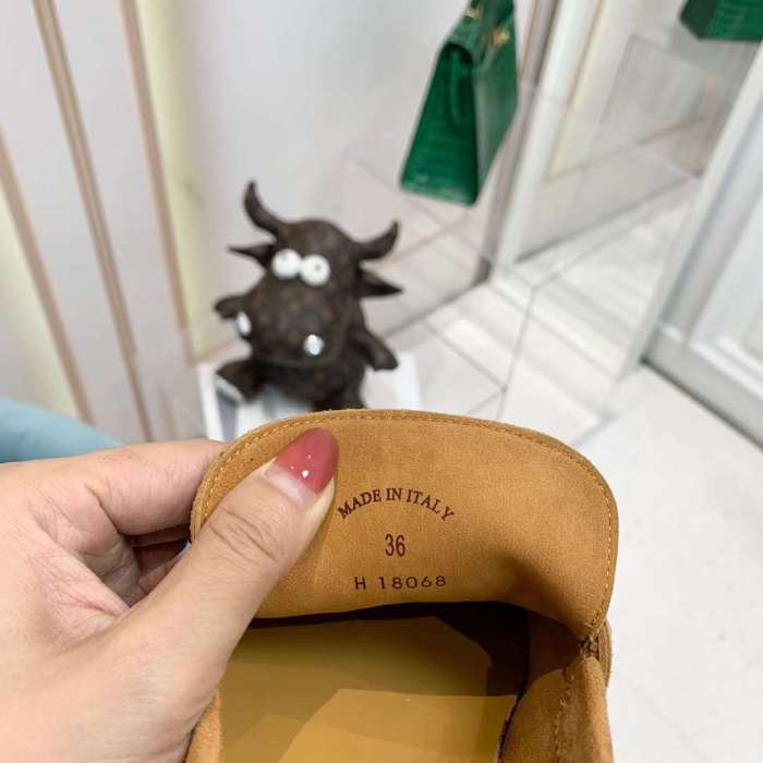 Men Women L*oro P*iana Top Loafer （Arrenfashion）