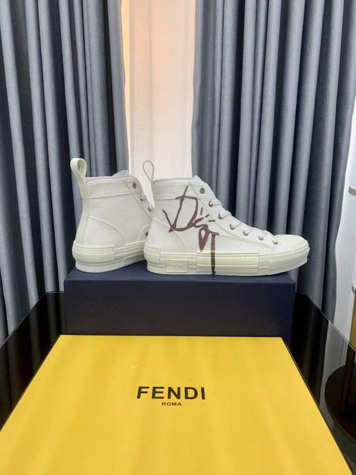  Arrenfashion Men Women D*ior Top Sneakers