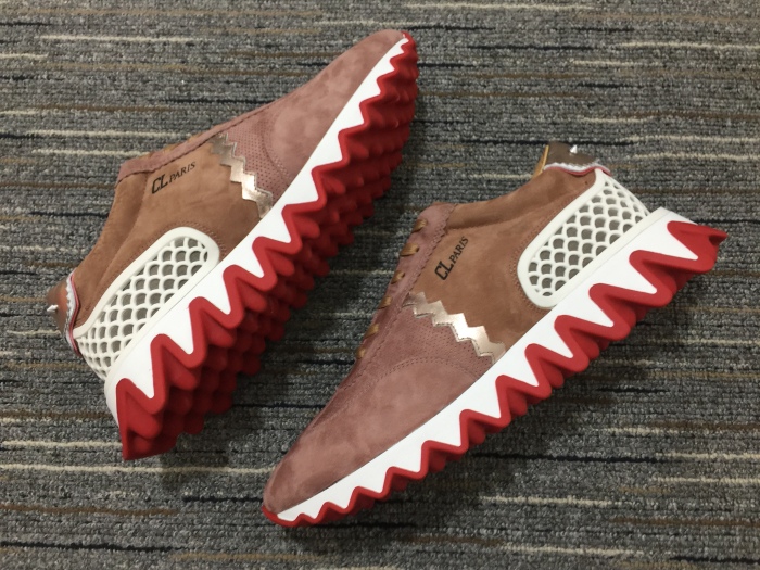  Arrenfashion Men C*hristian L*ouboutin Aurelien Flat Top Sneakers