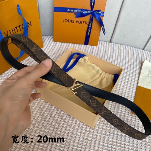  Arrenfashion L*ouis V*uitton Belts Top Quality 20MM