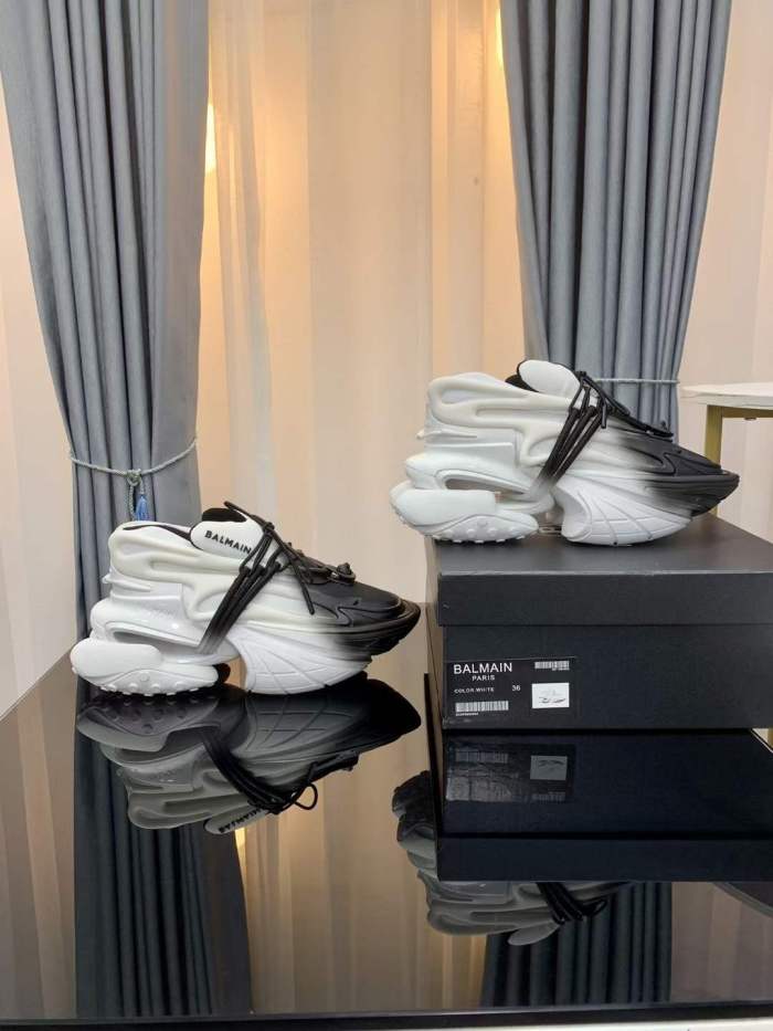Men Women B*almain Top Quality Sneaker (Arrenfashion)
