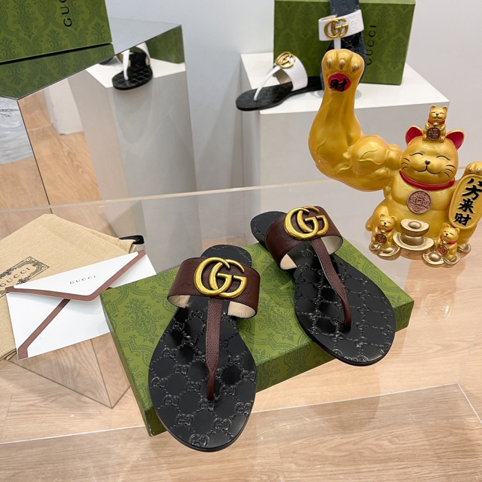  Arrenfashion Men Women G*ucci Top Sandals