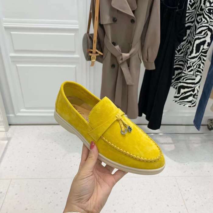 Men Women L*oro P*iana Top Loafer （Arrenfashion）