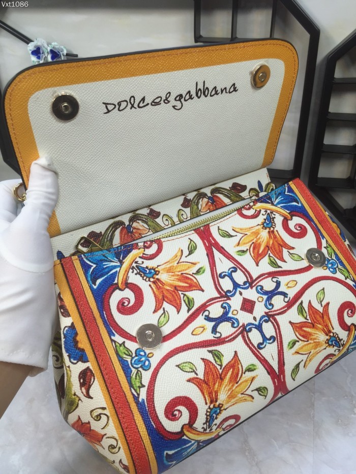  Arrenfashion D*olce&G*abbana Top Bag 25*20*12cm