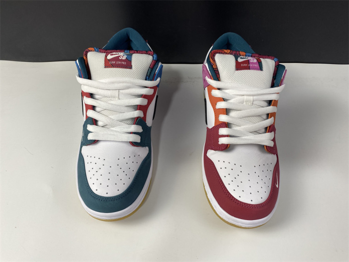  from Arrenfashion Parra x Nike SB Dunk Low DH7695-100