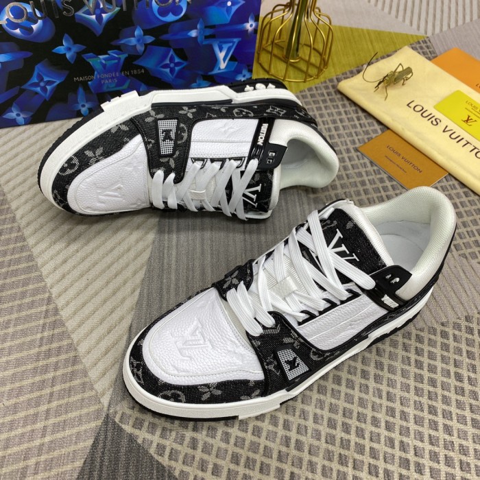  Arrenfashion Men L*ouis V*uitton Top Sneakers