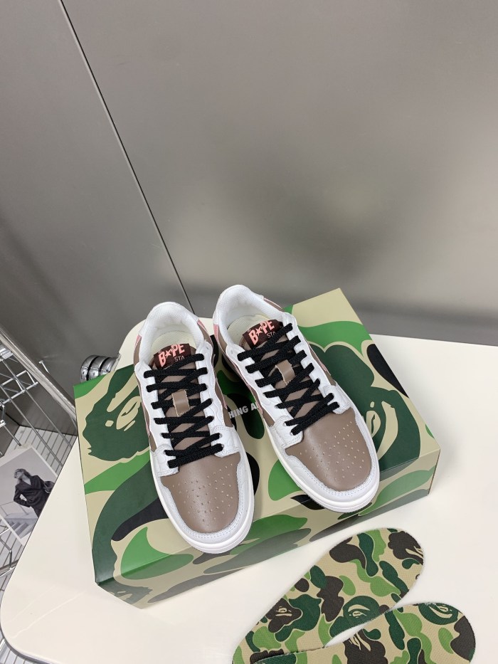  arrenfashion Men Women B*ape Top Sneaker