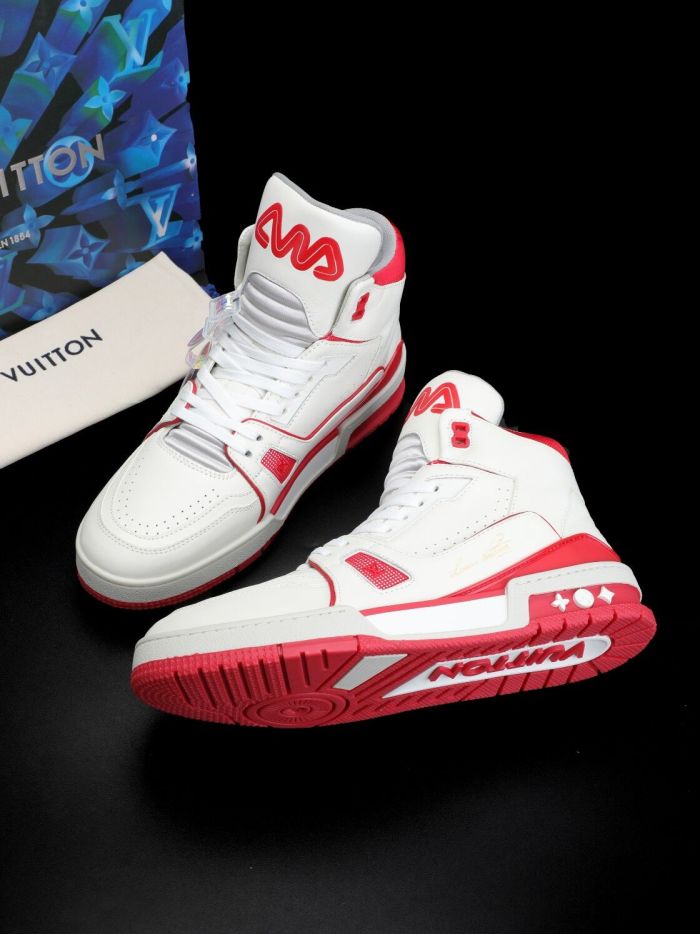  Arrenfashion Men L*ouis V*uitton Top Sneakers