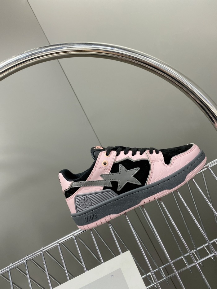  arrenfashion Men Women B*ape Top Sneaker