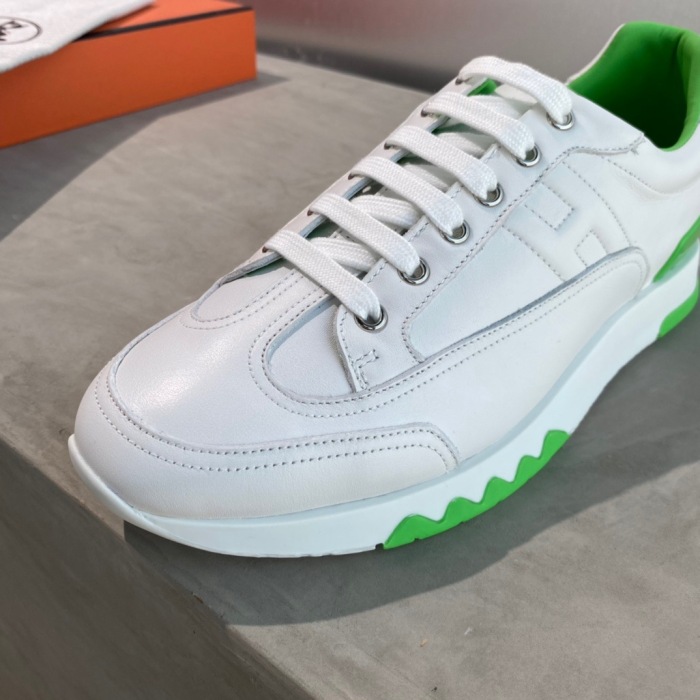  Arrenfashion Men H*ermes Top Sneaker