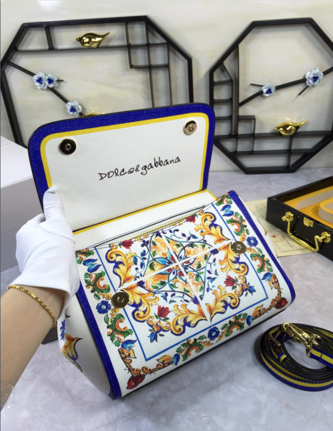  Arrenfashion D*olce&G*abbana Top Bag 25*20*12cm