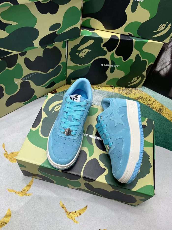 Men Women B*ape sta low Top Sneaker ( arrenfashion)
