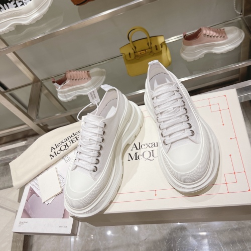 Men Women A*lexander M*cqueen Top Sneaker （ Arrenfashion ）