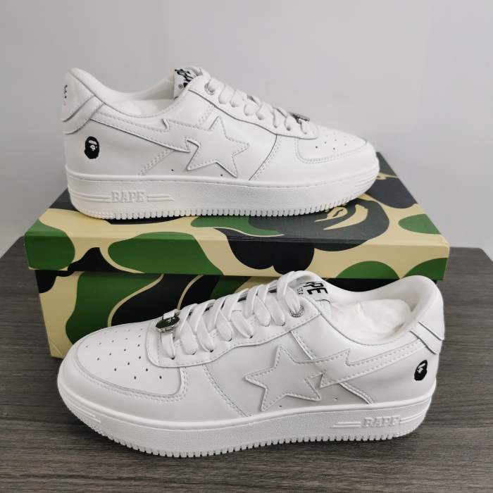  arrenfashion Men Women B*ape Top Sneaker