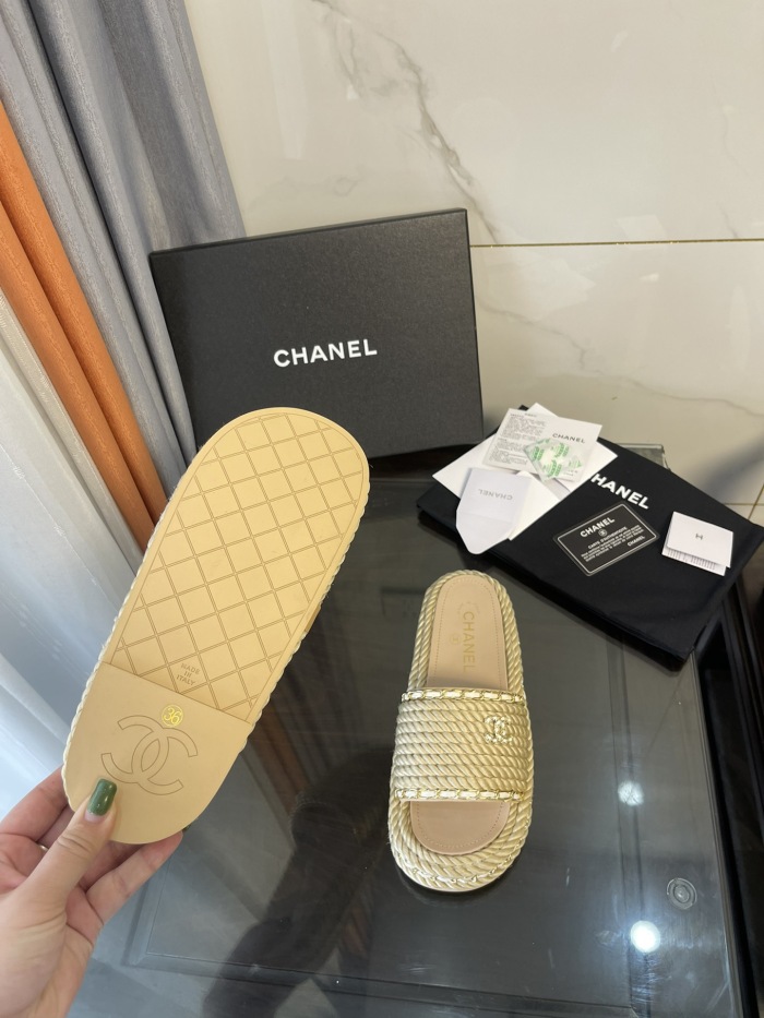  Arrenfashion Women C*hanel Top Sandals