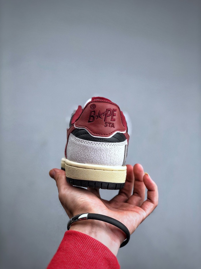 Men Women B*ape sta to low Top Sneaker ( arrenfashion)