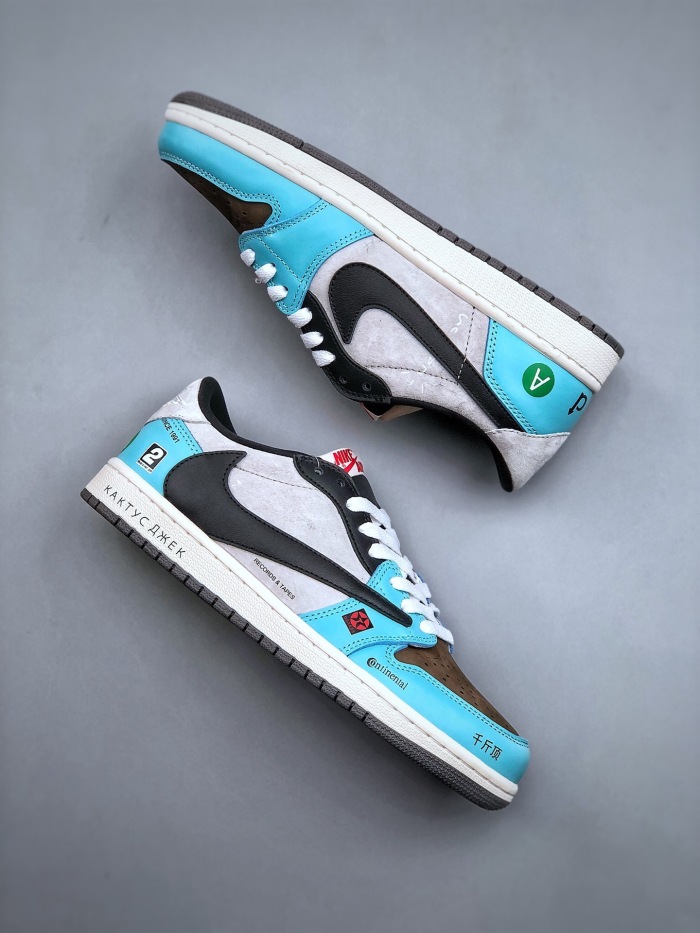 T*ravis S*cott Nike Air Jordan 1 low AJ1 DM7866-009 ( Arrenfashion)