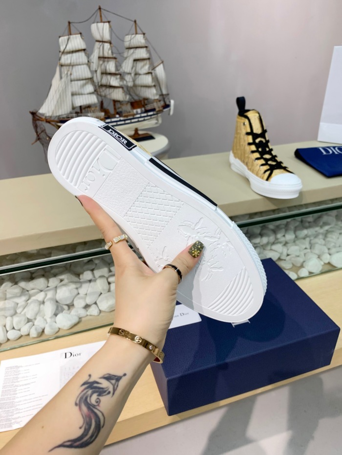  Arrenfashion Men Women D*ior Top Sneakers