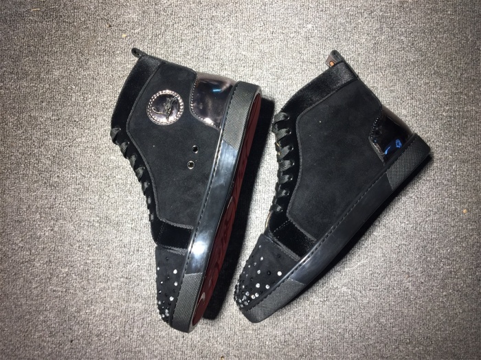  Arrenfashion C*ristian L*uboutin Suede Leather Sneaker