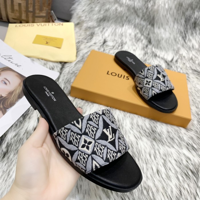  Arrenfashion Women L*ouis V*uitton Top Slippers