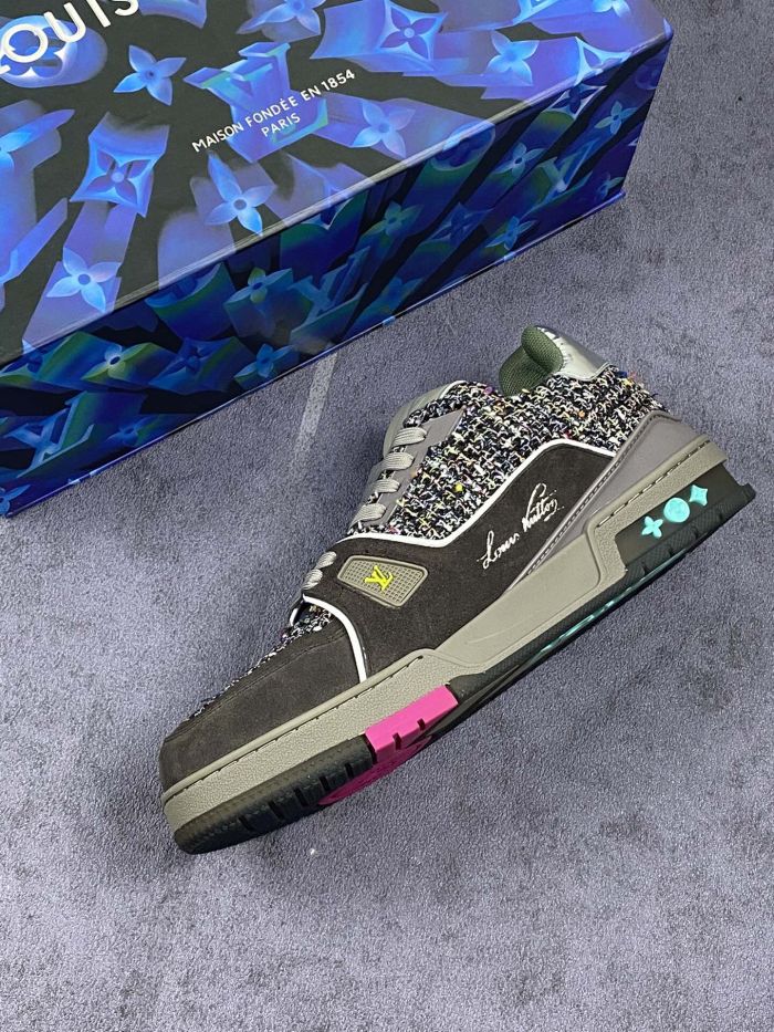  Arrenfashion Men L*ouis V*uitton Top Sneakers