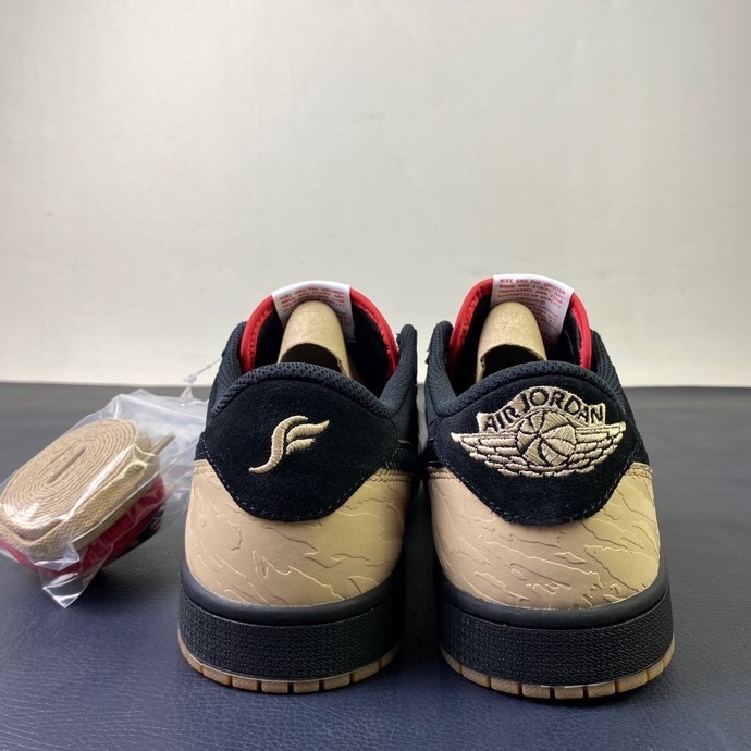  Arrenfashion SoleFly x Air Jordan 1 Low “Carnivore”