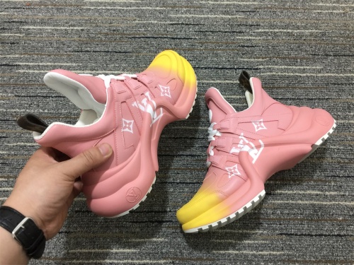  Arrenfashion Women L*ouis V*uitton Top Sneaker Top Sneaker