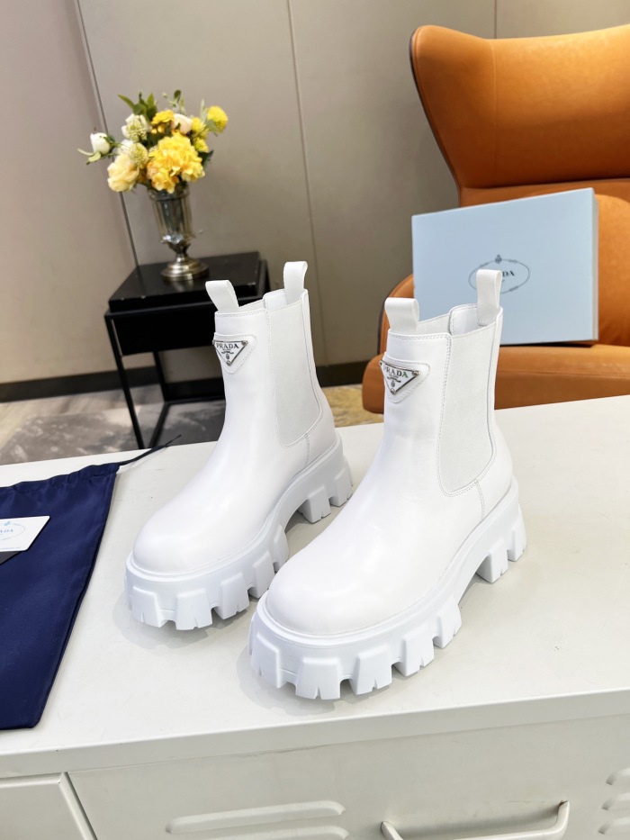 Free shipping arrenfashion Women P*rada Top Sneakers