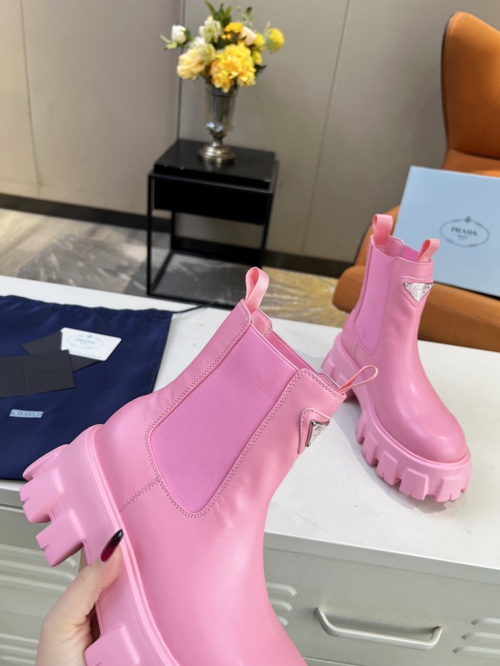 Free shipping arrenfashion Women P*rada Top Sneakers